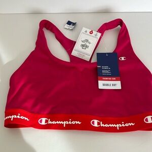 NWT Champion Sports Bra Moderate Support Doble Dry Wireless Womens Size Large